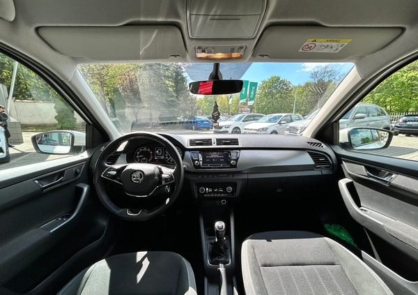 Skoda Fabia cena 54900 przebieg: 98461, rok produkcji 2021 z Katowice małe 379